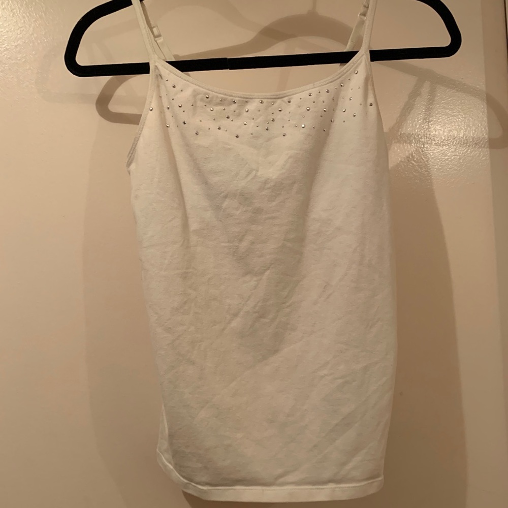 Limited Too Glitter Accents Lined Tank